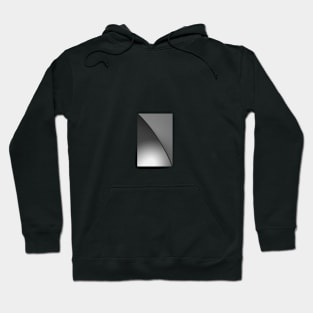 Not obvious. Minimal - black and white 3 Hoodie